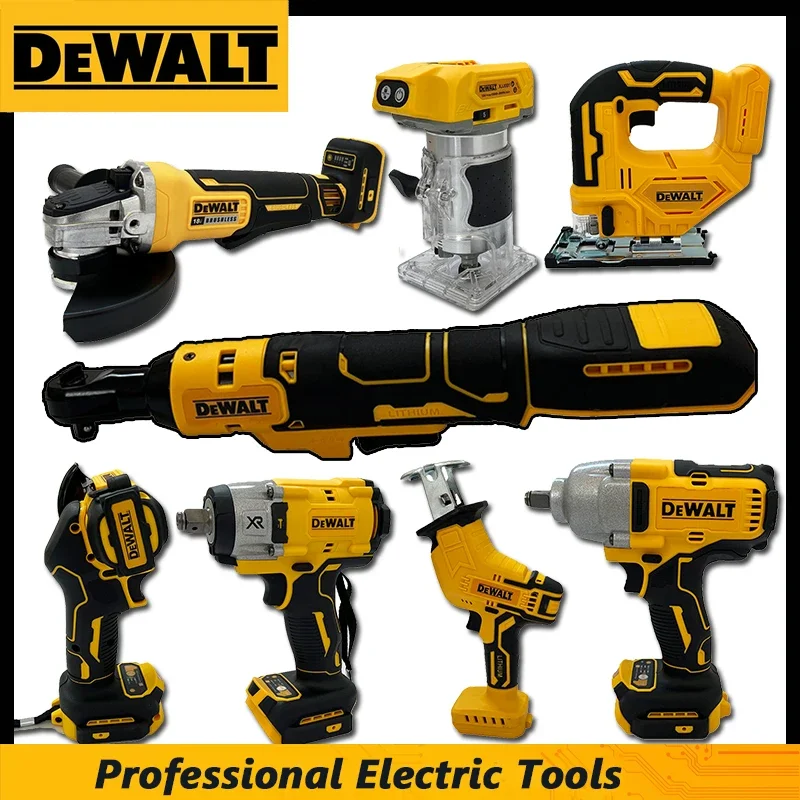 Brushless Angle Grinder Battery Powered - DeWalt Kabelloser Bürstenloser Winkelschleifer, Schneidgerät, Elektroschrauber,