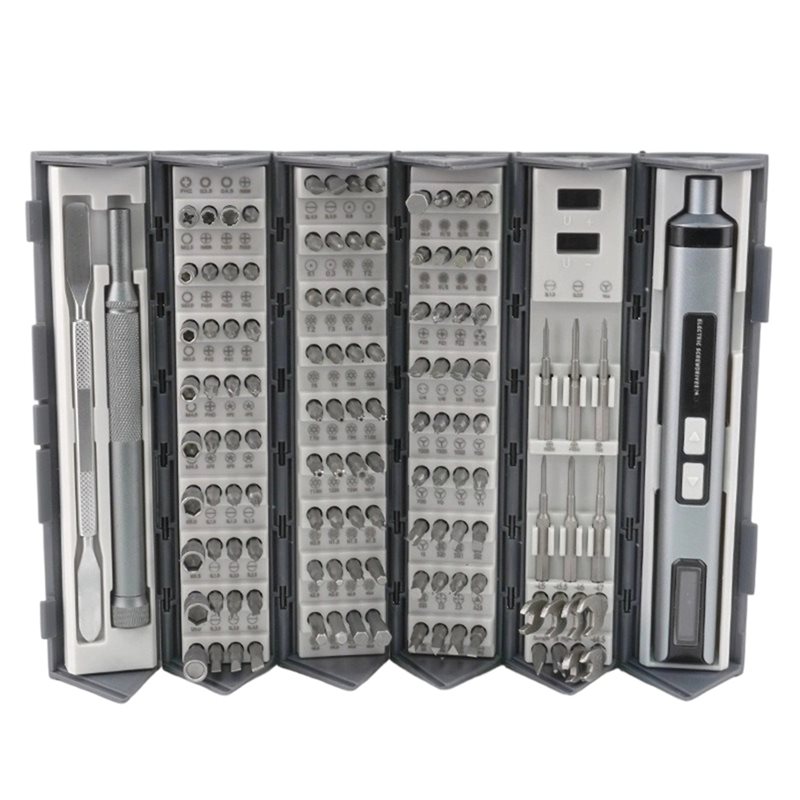 Electric Screwdriver Rechargeable Usb - AB66-126-In-1 Wiederaufladbarer Elektrischer Schraubendreher-Satz - Mini-Reparaturwerkzeug-Set